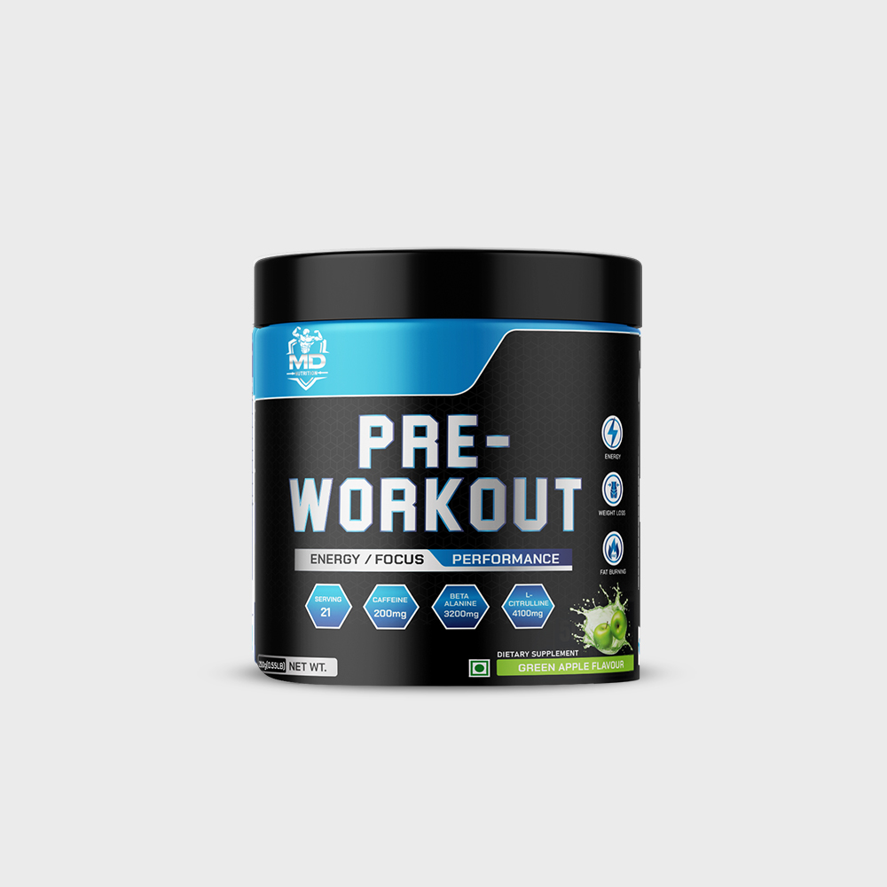 Pre Workout Green Apple